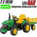Traktorek Na akumulator Peg Perego John Deere POWIĘKSZONY AKUMULATOR 12V9Ah LiFePO4
