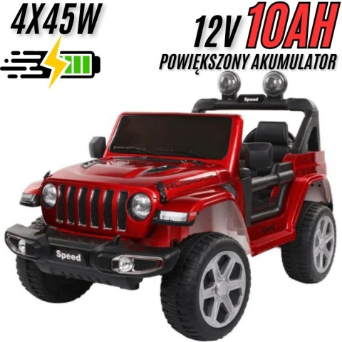 WIELKI JEEP FT-938 4x45W 12V10Ah - POWIĘKSZONY AKUMULATOR