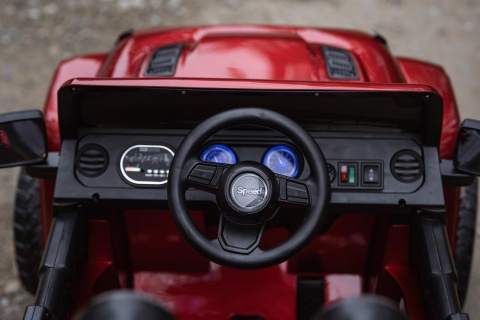 WIELKI JEEP FT-938 4x45W 12V10Ah - POWIĘKSZONY AKUMULATOR