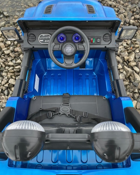 WIELKI JEEP FT-938 4x45W 12V10Ah - POWIĘKSZONY AKUMULATOR