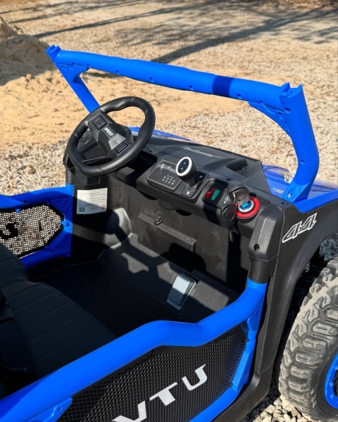 Auto na akumulator Farmer Truck UTV Racing 24V 4x75W + KIPER Niebieski