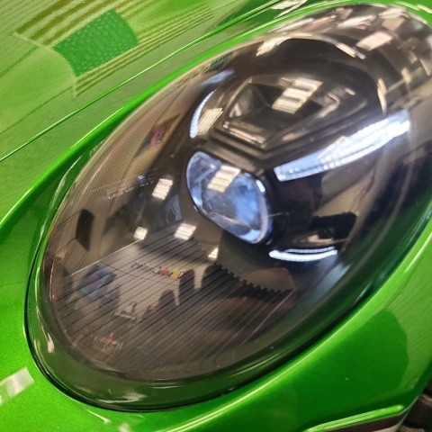 Auto na akumulator Porsche 911 GT3 24V 10Ah zielony lakierowany + 4x200W MOCY + PILOT