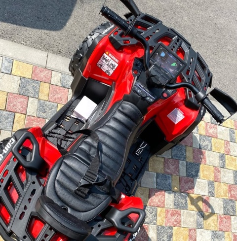 Duży Quad na akumulator Can Am Outlander 4x200W 24V ATV Czerwony