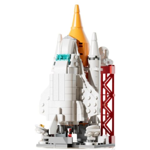 Klocki Konstrukcyjne Stacja Kosmiczna Rakieta Kolekcja 24-58 el. Mix