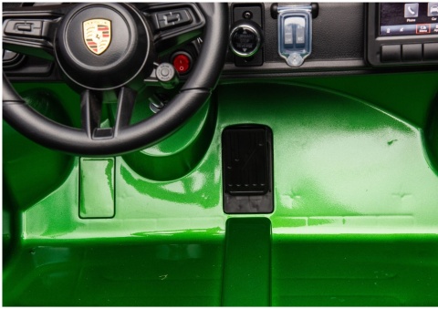 Auto na akumulator Porsche 911 GT3 24V 10Ah zielony lakierowany + 4x200W MOCY + PILOT