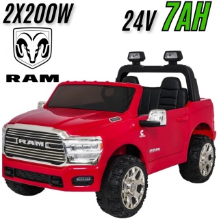 Pojazd RAM 3500 Czerwony