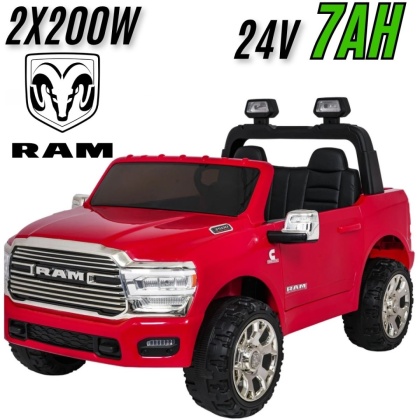 Pojazd RAM 3500 Czerwony