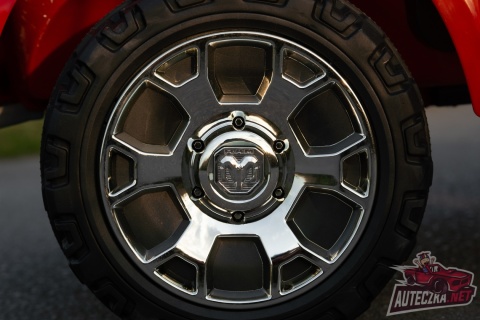 Pojazd RAM 3500 Czerwony