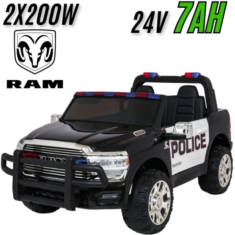 Pojazd RAM 3500 Policja Czarny