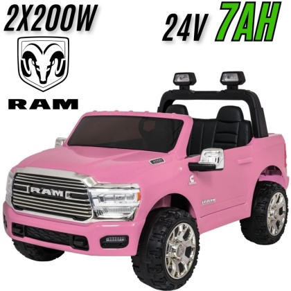 Pojazd RAM 3500 Różowy