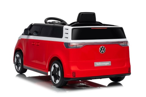 Auto na akumulator Volkswagen ID BUZZ 2x45W 12V + PILOT Czerwony