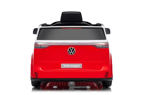 Auto na akumulator Volkswagen ID BUZZ 2x45W 12V + PILOT Czerwony