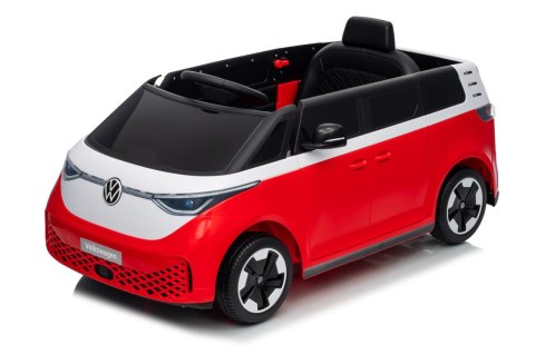 Auto na akumulator Volkswagen ID BUZZ 2x45W 12V + PILOT Czerwony