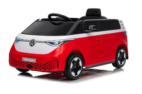 Auto na akumulator Volkswagen ID BUZZ 2x45W 12V + PILOT Czerwony