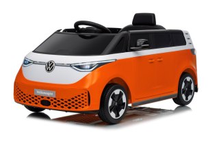 Auto na akumulator Volkswagen ID BUZZ 2x45W 12V + PILOT Pomarańczowy