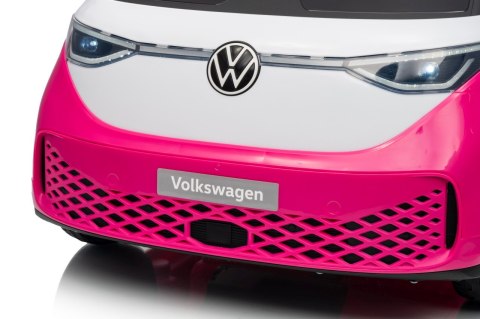 Auto na akumulator Volkswagen ID BUZZ 2x45W 12V + PILOT Różowy