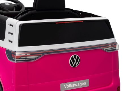 Auto na akumulator Volkswagen ID BUZZ 2x45W 12V + PILOT Różowy
