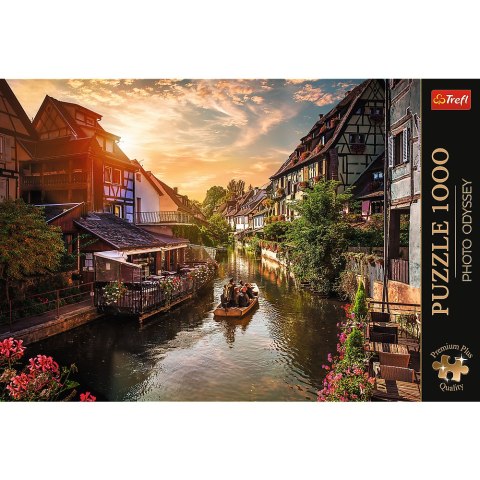 Puzzle- 1000 Premium Plus Mała Wenecja w Colmar, Francja Trefl 10816