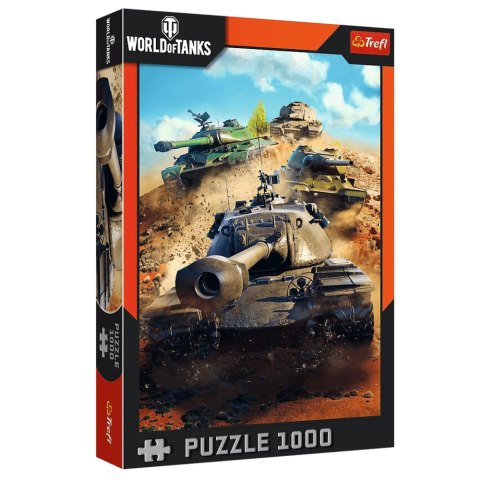Puzzle - 1000 - World of Tanks: Czołgi w boju Trefl 10943