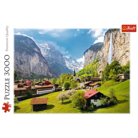 Puzzle - 3000 - Lauterbrunnen, Szwajcaria Trefl 33076