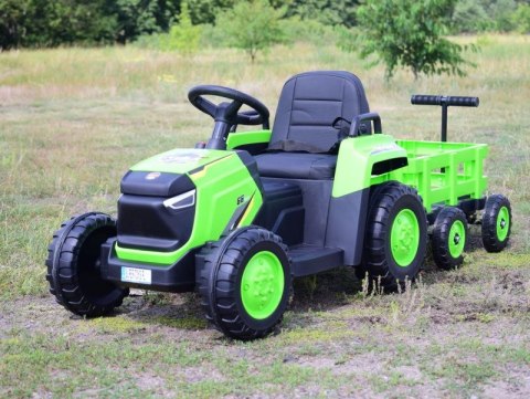 SUPER TRAKTOR "TRUCK"- NA AKUMULATOR Z PRZYCZEPĄ,WÓZEK,PILO T,APLIKACJA/DLSX18