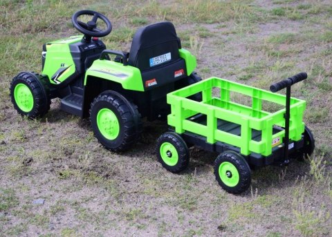 SUPER TRAKTOR "TRUCK"- NA AKUMULATOR Z PRZYCZEPĄ,WÓZEK,PILO T,APLIKACJA/DLSX18
