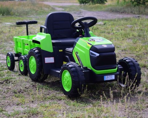 SUPER TRAKTOR "TRUCK"- NA AKUMULATOR Z PRZYCZEPĄ,WÓZEK,PILO T,APLIKACJA/DLSX18