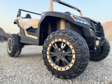 Autko na akumulator MEGA Buggy ATV Racing 4x4 KHAKI 24V 21Ah