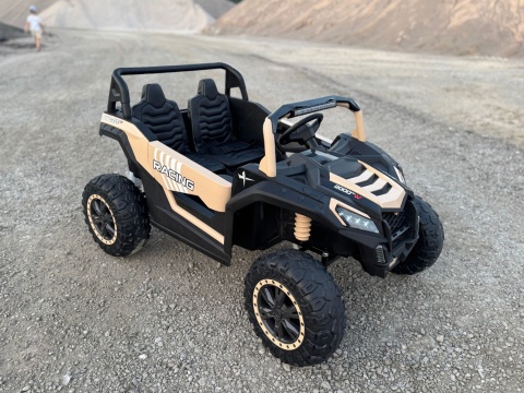 Autko na akumulator MEGA Buggy ATV Racing 4x4 KHAKI 24V 21Ah