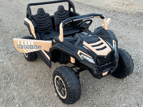 Autko na akumulator MEGA Buggy ATV Racing 4x4 KHAKI 24V 21Ah