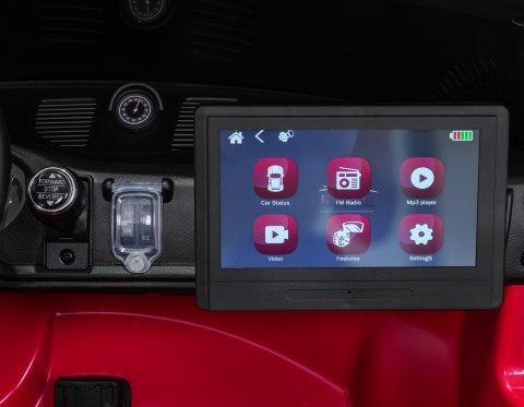 Auto na akumulator Porsche 911 GT3 560W 24V10AH STRONG + PANEL MP4 Czerwony