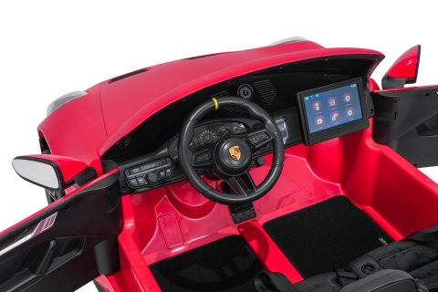 Auto na akumulator Porsche 911 GT3 560W 24V10AH STRONG + PANEL MP4 Czerwony