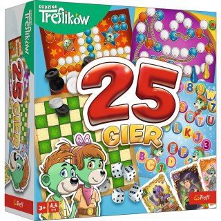 Kalejdoskop 25 gier Rodzina Treflików Trefl 02824