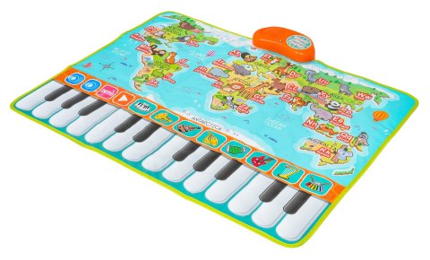 Mata Muzyczna Keyboard Świat Zwierząt