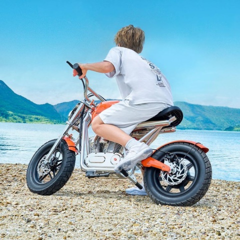 Motor Elektryczny Dla Dzieci HyperGoGo S9 do 16km/h + POMPOWANE KOŁA, LI-ON Bateria