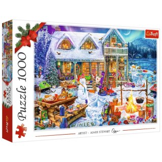 Puzzle - 1000 XMAS - Zimowy czas Trefl 10948