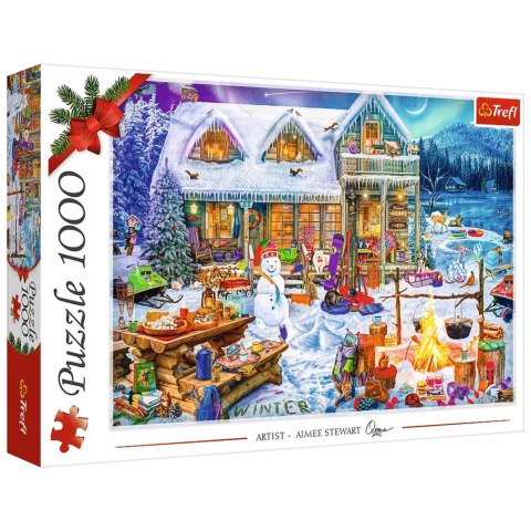 Puzzle - 1000 XMAS - Zimowy czas Trefl 10948