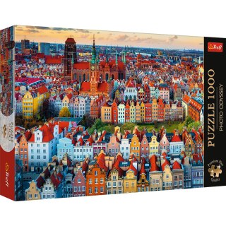 Puzzle - 1000 Premium Plus - Widok na Gdańsk, Polska Trefl 10856
