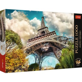 Puzzle- 1000 Premium Plus Wieża Eiffel w Paryżu, Francja Trefl 10815