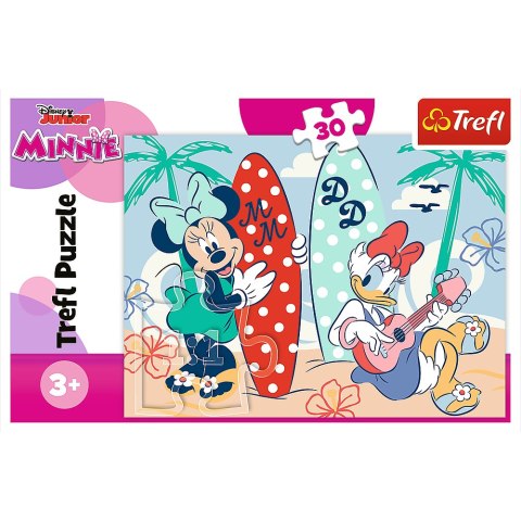 Puzzle - 30 - Kolorowa Minnie - Disney Minnie 18302