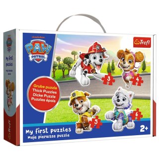 Puzzle Baby Classic - Kochane pieski - Psi Patrol Trefl 36136
