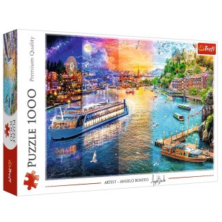 Puzzles - 1000 - Rejs po rzece Trefl 10860