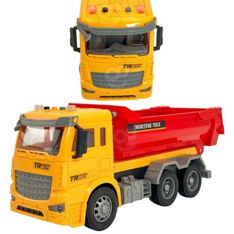 WOOPIE Wywrotka Budowlana w Skali 1:12 Efekty Świetlne Dźwiękowe