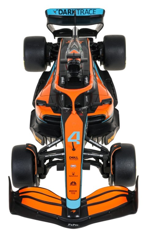 Autko Metalowe 1:24 McLaren F1 MCL36 Pomarańczowe RASTAR