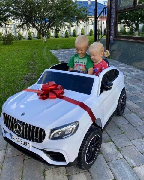 Auto na Akumulator Mercedes GLC 63S Biały