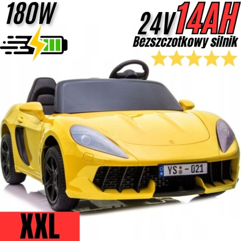 Auto na akumulator XXL PERFECTA 24V + bezszczotkowy silnik 180W