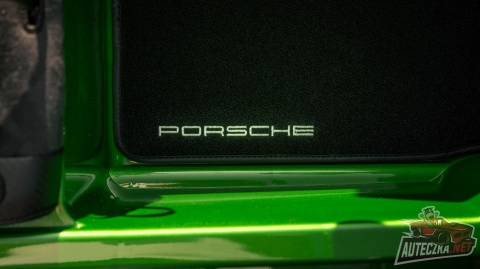 Auto na akumulator Porsche 911 GT3 24V 10Ah zielony lakierowany + 4x200W MOCY + PILOT