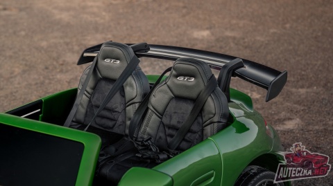 Auto na akumulator Porsche 911 GT3 24V 10Ah zielony lakierowany + 4x200W MOCY + PILOT