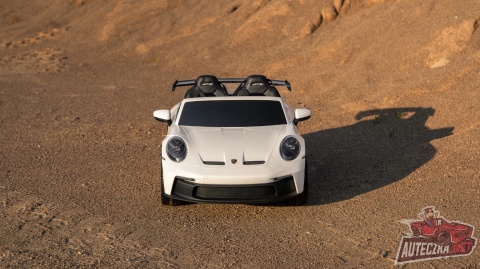 Auto na akumulator Porsche 911 GT3 24V 14Ah Biały + 4x200W MOCY + PILOT