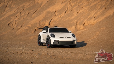 Auto na akumulator Porsche 911 GT3 24V 14Ah Biały + 4x200W MOCY + PILOT